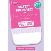 Cahiers Bordas pour tous Dictées préparées CE2 corrigé - Image principale