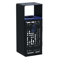 Poubelle Artri anti nuisible 110 L tri papier - manganèse -Rossignol Pro - Image principale