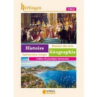 Histoire géographie instruction civique et moral CM2 cahier - Image principale