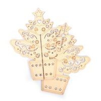 Sapins à plat à colorier (lot de 10) - Image 4