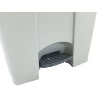 Poubelle plastique agroalimentaire 45 L gris - Image 2