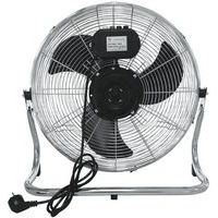 Brasseur d'air métal chromé à poser 100 W - Ø 45 cm - Image 2