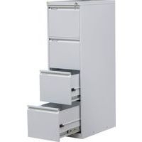 Classeurs métalliques à rangée unique A4 TRENT - 4 tiroirs - Image principale