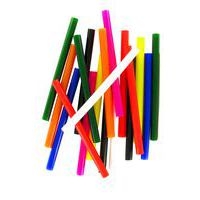 Recharge 20 bâtons de colle peinture vives 3D assorties - Image 2