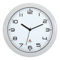 Horloge ronde Ø 30 cm cadran coloris blanc - Image principale