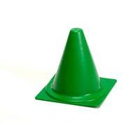 Cône de delimitation de terrain 18 cm pvc vert - Image principale