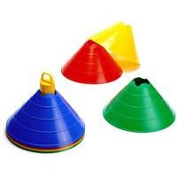 Lot de 12 plots multi-marker géant avec support de transport - Image principale