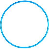 Cerceau rond diamètre 50cm bleu - Image principale