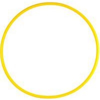 Cerceau rond diamètre 50cm jaune - Image principale
