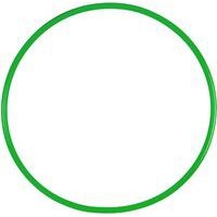Cerceau rond diamètre 50cm vert - Image principale