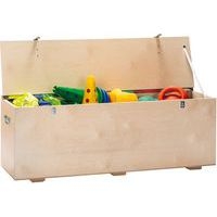 Coffre de rangement / banc en bois - Image 4