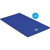 Lot de 5 tapis unis gym GES Essentials - 200 x 100 x 4 cm - Image 3