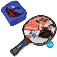 Lot de 20 raquettes protector 2 + sac de rangement - Image principale