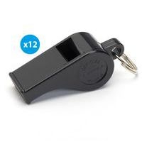 Lot de 12 sifflets en plastique petit modèle - Image principale