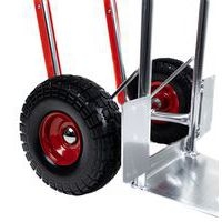 Diable alu - Roue increvable - Bavette fixe - Force 100 kg - Image 2