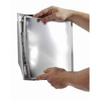 Support mural de présentation Sherpa avec pochettes noires - Image 10