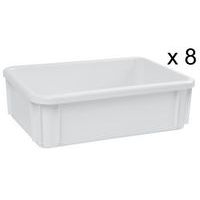 Bac plastique - Longueur 300 à 400 mm - 5 et 10L - Vepabins - Image principale