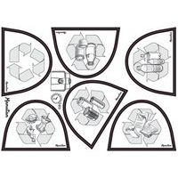 Poubelle plastique agroalimentaire 45 L gris - Image 4