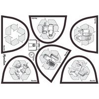 Poubelle plastique agroalimentaire 90 L gris - Image 2