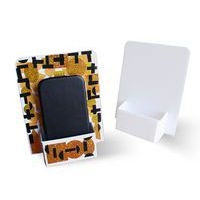 Porte-téléphone à décorer en blanc (Lot de 10) - Image principale