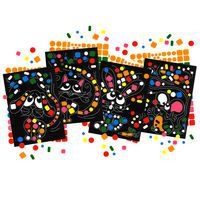 Atelier gommettes 12 feuilles A4 - Image principale