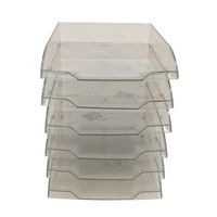 Lot de 6 corbeilles à courrier 147/2 Cep Ice Black - Image 3