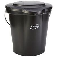 Couvercle pour seau alimentaire gradué - Noir - Image 4