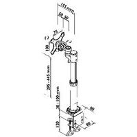 Support ajustable pour écran plat - Gas Spring - Image 2