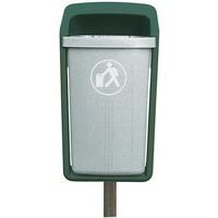 Poubelle urbaine Elégance 50 L vert anglais SULO - Image 2