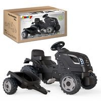 Tracteur pédales et remorque Smoby - Image 2