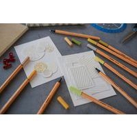 Etui carton 15 stylos-feutres STABILO point 88 coul. pastel - Image 2