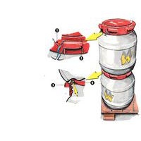 Baril grande ouverture scellable homologué UN-X - 2,9 à 68 L - Image 6