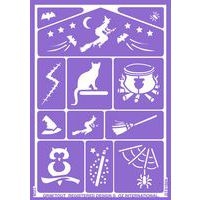 Lot 2 - 47 pochoirs maquillage - Image principale