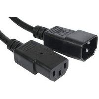 Rallonge d'alimentation C14 / C13 noire - 7,5 m - Image principale