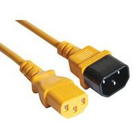 Rallonge d'alimentation C14 / C13 orange - 0,6 m - Image principale