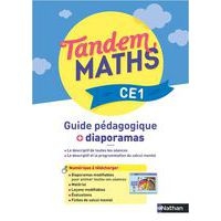 Tandem maths CE1 Fichier ressources + diaporamas - Image principale