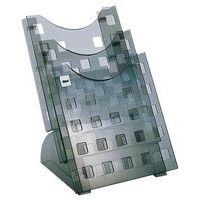 Présentoir pour brochures Helit A4, 3 compartiments - Image principale