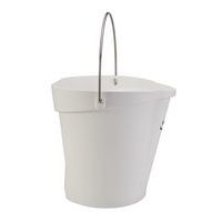 Seau gradué avec bec verseur - Blanc - 12 L - Image 2