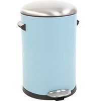 Poubelle à pédale Belle Deluxe 12 L  - EKO, Coloris : Bleu clair - Image principale
