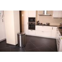 Poubelle Shell pour le tri sélectif 44L, Matériau : Inox - Image 4