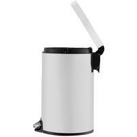 Poubelle à pédale Serene 20 ltr EKO blanc - Image 2
