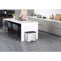 Poubelle à pédale Essential Recycler Step Bin 20+9 L inox ma - Image 5