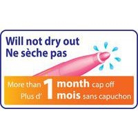 Feutre grosse pointe Visacolor Bic (Boîte de 12) - chair - Image 2