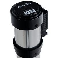 Poteau chromé à sangle -  2 m - Aluminium - Manutan Expert - Image 10