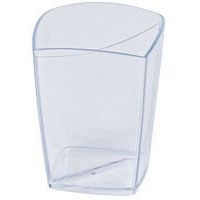 Pot à crayons Cristal transparent - Manutan - Image principale