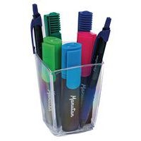 Pot à crayons Cristal transparent - Manutan - Image 4