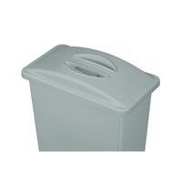 Couvercle fermé pour poubelles SLIM JIM® 60 et 87 L - Haut. 7 cm - Rubbermaid - Image 2