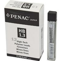 Etui 6 mines pour porte-mines 1,3mm - HB - Image 2