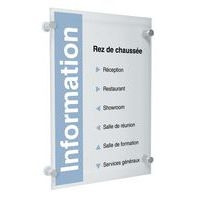 Crystal Sign - Plaque de porte A3 Portrait - Image 2