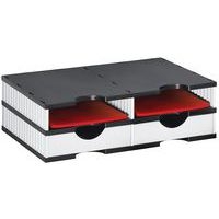 Système de rangement à tiroirs modulables Styrodoc Duo Set - Image 3